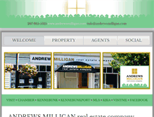 Tablet Screenshot of andrewsmilligan.com